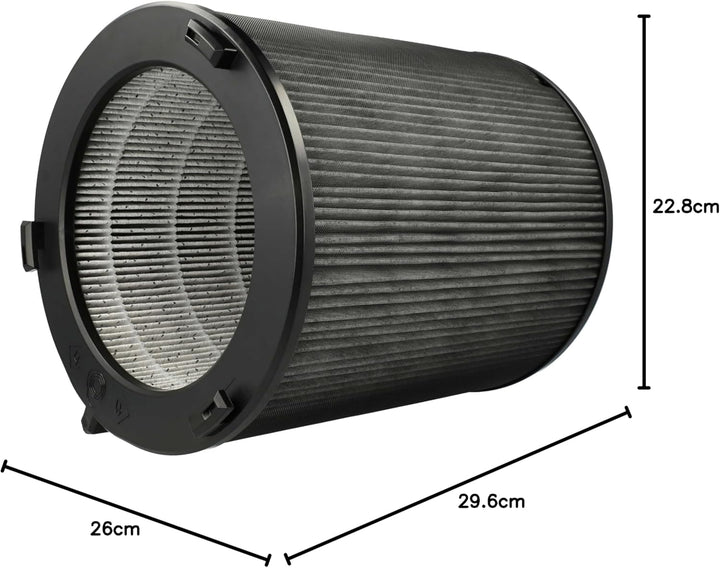 vhbw Luftilter kompatibel mit Ideal AP30 PRO, AP40 PRO Luftreiniger - Kombifilter Vorfilter + HEPA +