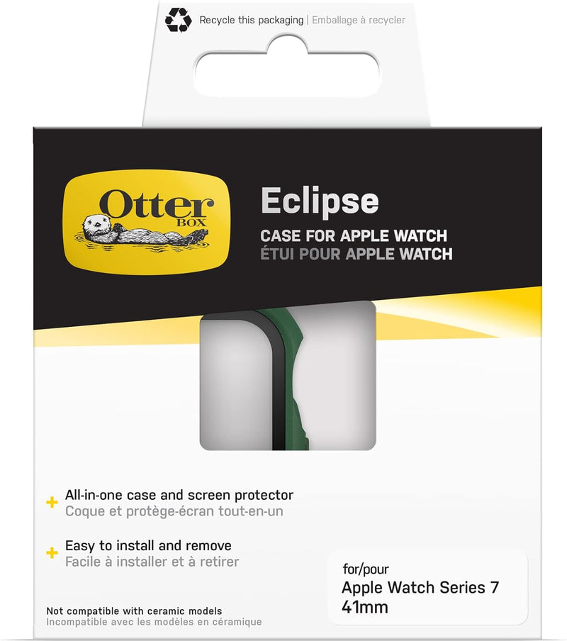 OtterBox Eclipse Bumper mit integrierter Displayschutzglas für Apple Watch Series 9/8/7 - 41mm, gehä