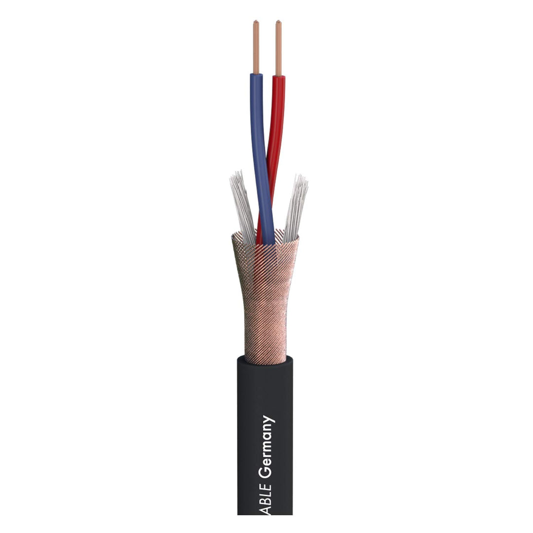 Sommer Cable Mikrofonkabel SC-Stage 22 Highflex, schwarz (50m)., 50m