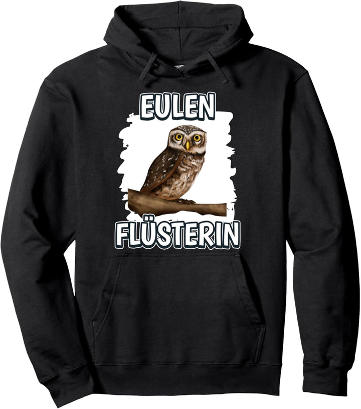 Damen Eulenflüstererin Mädchen Flüsterin Eule Pullover Hoodie