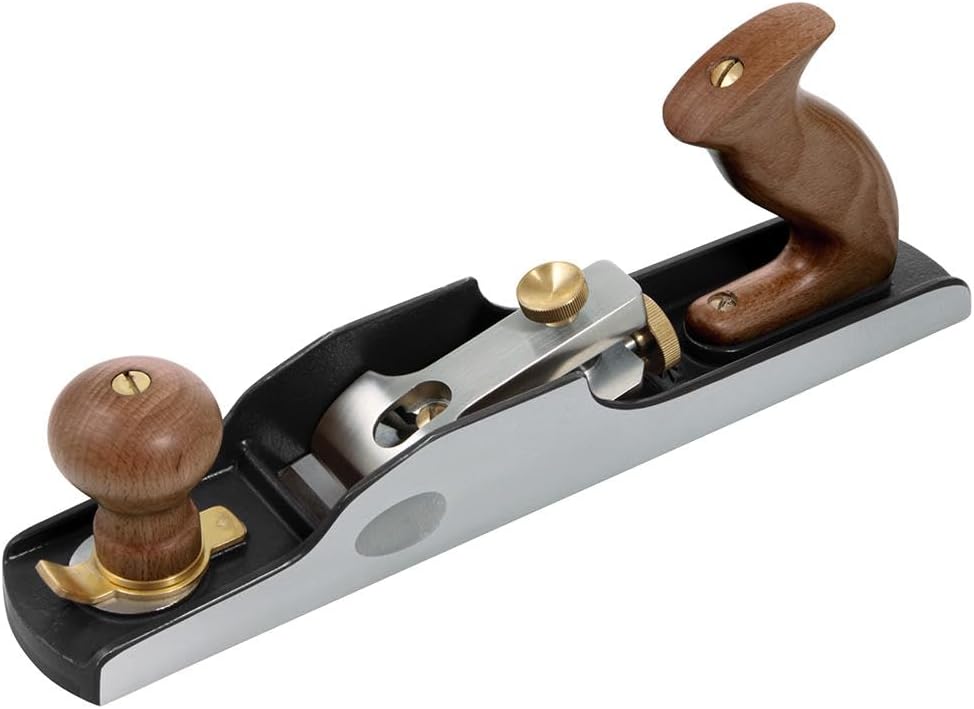 DICTUM® Langer Flachwinkel-Schlichthobel Nr. 62, Hot Dog links, SK4-Eisen