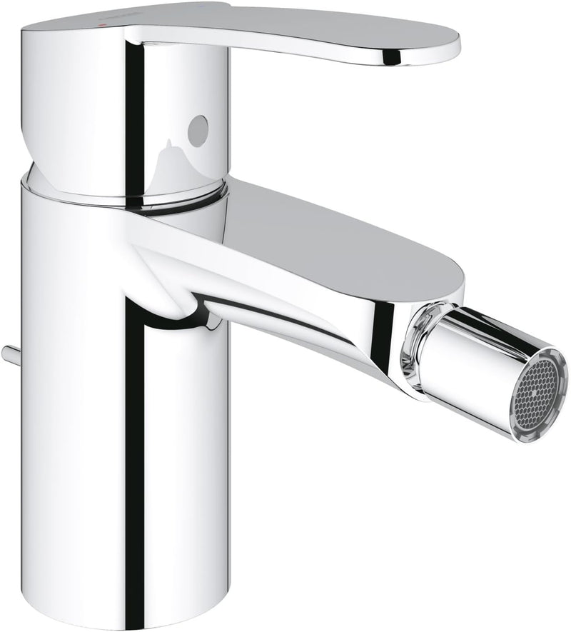 GROHE Eurostyle Cosmopolitan Einhand-Bidetbatterie (schnelle Befestigung, flexible Anschlussschläuch