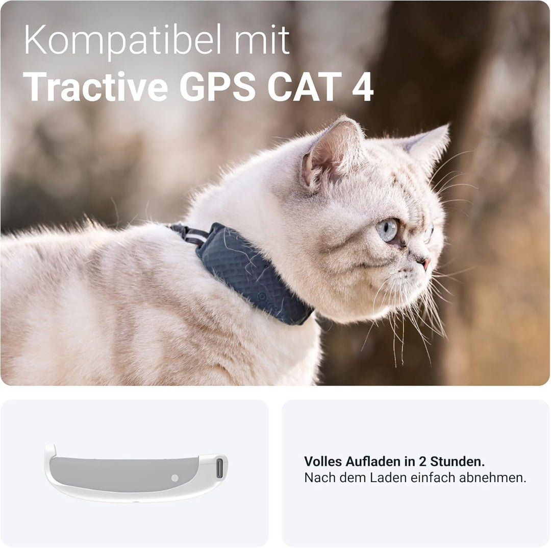 Tractive GPS Ladegerät (inkl. USB-C-Kabel) Hund 4/Katze XL, Hund 4/Katze XL