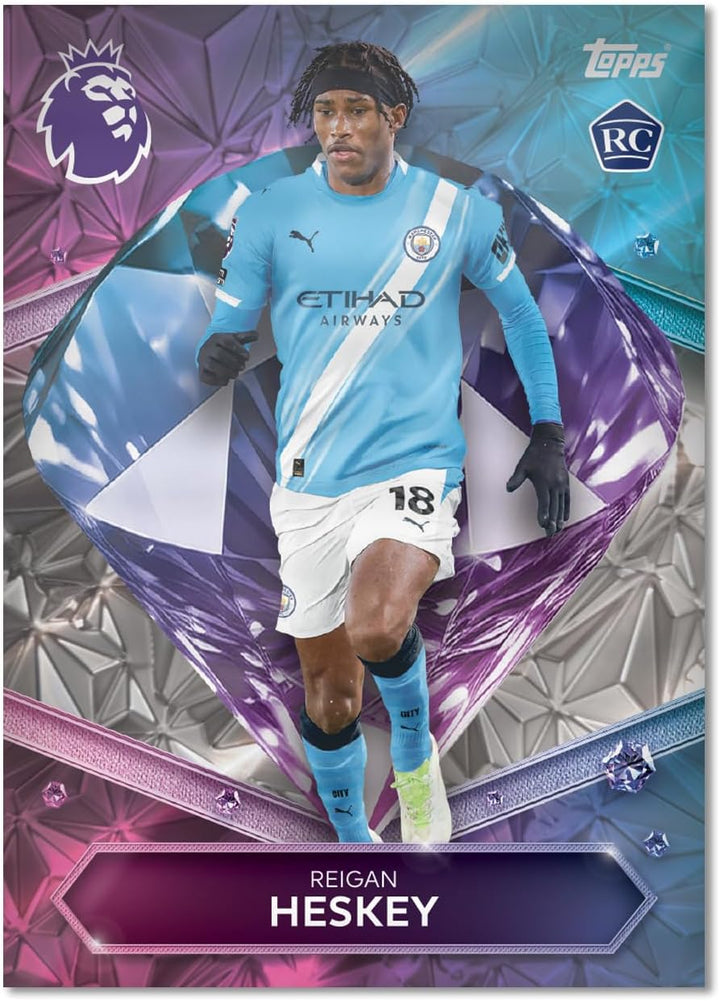 Topps Premier League 2026 - Debüt-Edition - Mega Tin (Globallers). Enthält 40 Karten Plus 3 Globalle