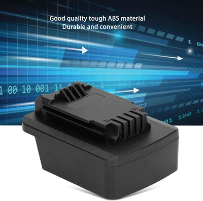 Fafeicy Batterieadapter, Lithium-Batterie-Konverter-Adapter Elektrisches Zubehör mit Schutzplatte fü