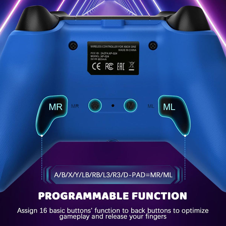 Lampelc Xbox One Controller, Xbox Wireless Controller für Xbox Series X&S/Xbox One/Elite/Windows 7/8