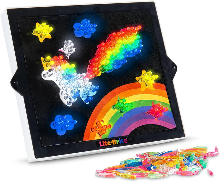 Basic Fun 2215 Lite-Brite Ultimate Classic, Light Up Drawing Board, LED Drawing Board with Colours,
