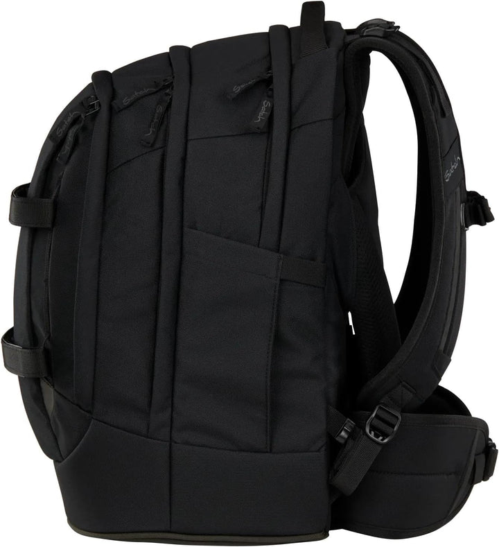 Satch Pack ab 5. Klasse ergonomisch 30L Stauraum standfest Organisationstalent Einheitsgrösse Blackj