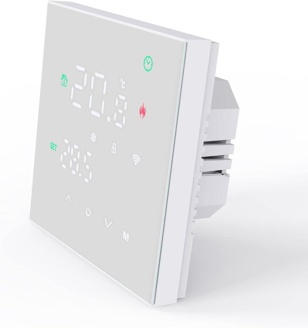 Smart Thermostat Touch Screen WiFi Enabled Programmable Temperature Control for Electric Heating/Gas