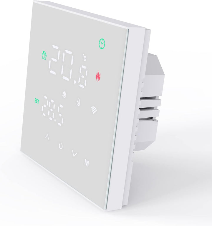 Smart Thermostat Touch Screen WiFi Enabled Programmable Temperature Control for Electric Heating/Gas