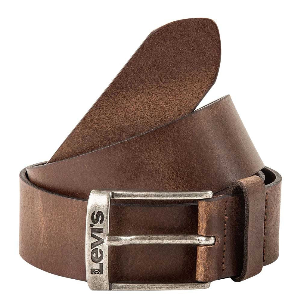 Levi's Herren New Duncan Gürtel 226927 Dark Brown 70, 226927 Dark Brown 70