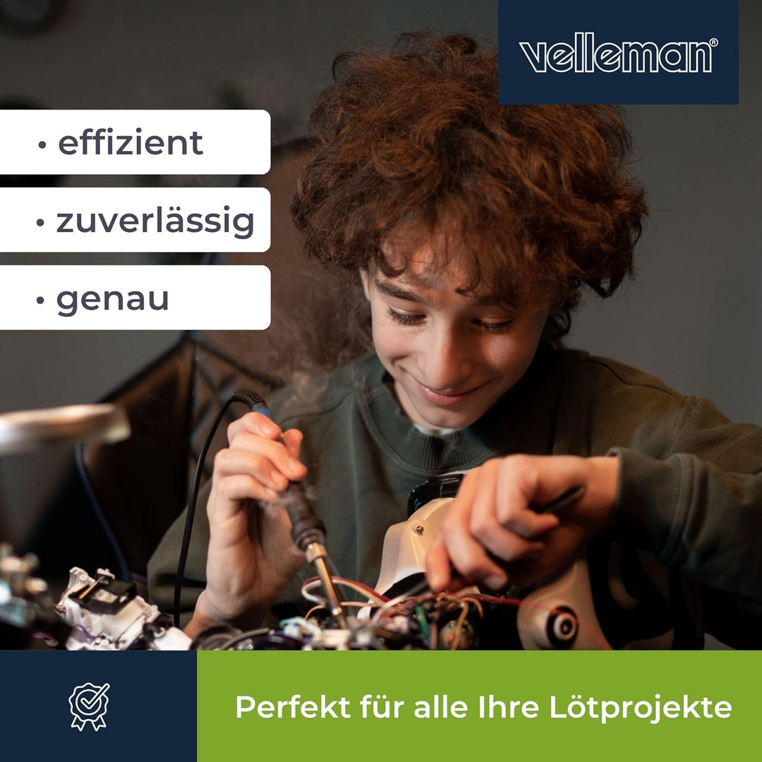 VELLEMAN - VTSSC40N Lötstation digital 48 W +150 bis +450 °C 420165