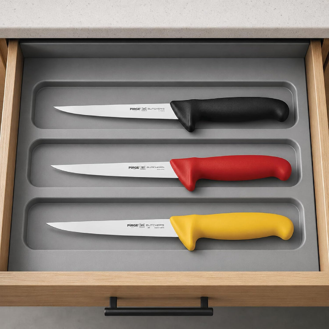 Pirge Butcher's Made in Germany Profi Ausbeinmesser 15 cm Gerade Klinge - Metzgermesser - Fleischerm