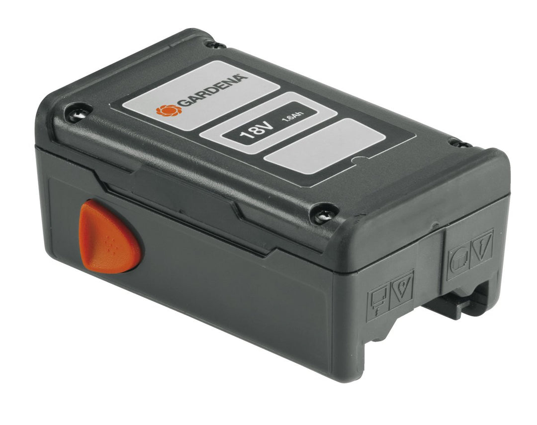 Gardena Wechselakku NiMh 18 V: Zubehör für EasyCut 42 und SmallCut 300, Markenakku mit 1.6 Ah Kapazi