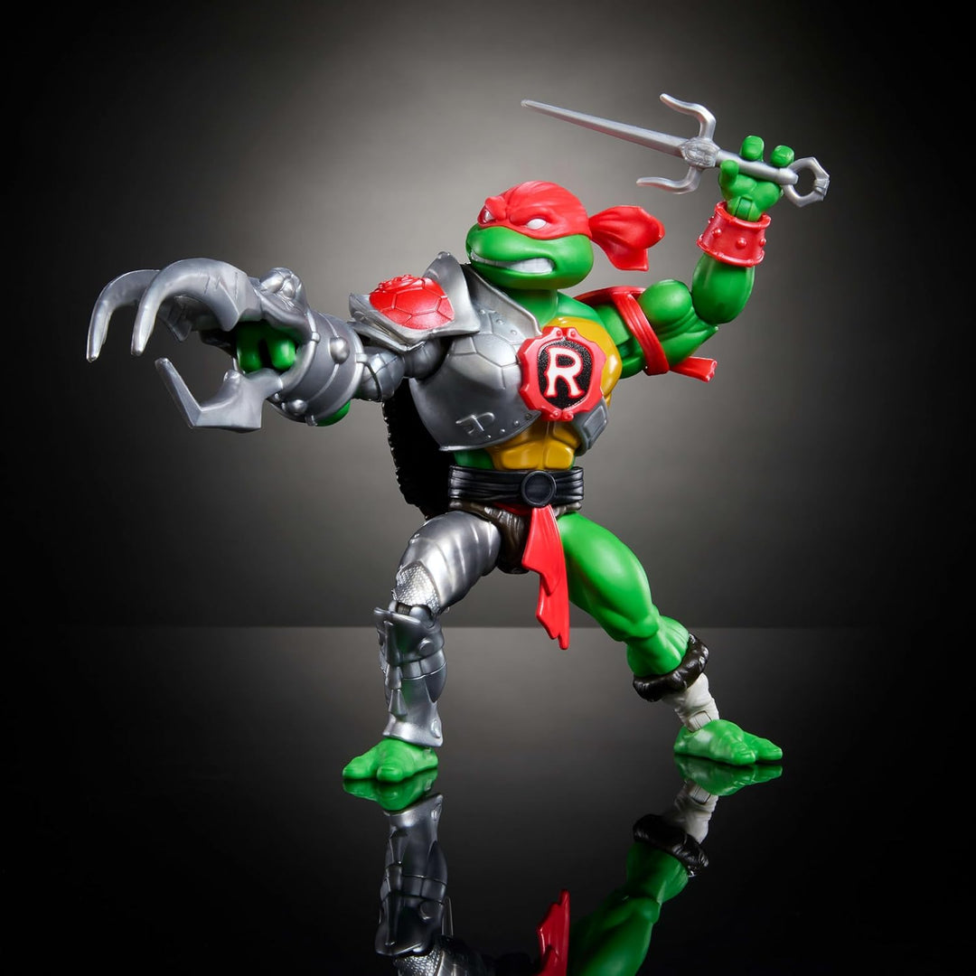 Masters of the Universe Origins Turtles of Grayskull Raphael Reptile Wars Bewegliche Actionfigur, Te