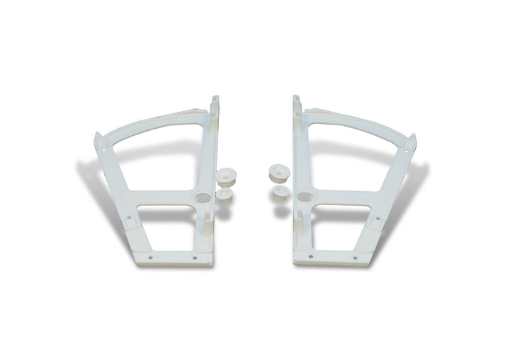 4 x Schuhschrank Mechanismus Schliessmechanismus Schue Schubladen Weiss