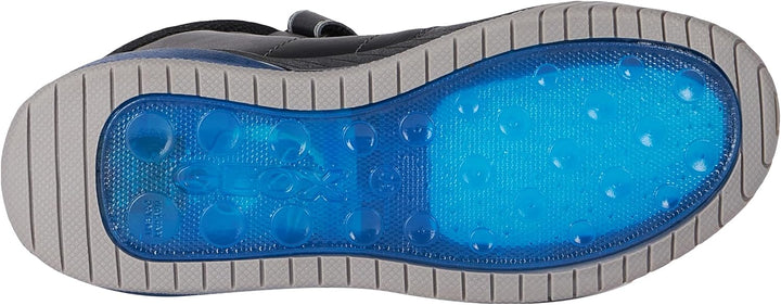 Geox Jungen J Inek BoySneaker 27 EU Black Lt Blue, 27 EU Black Lt Blue