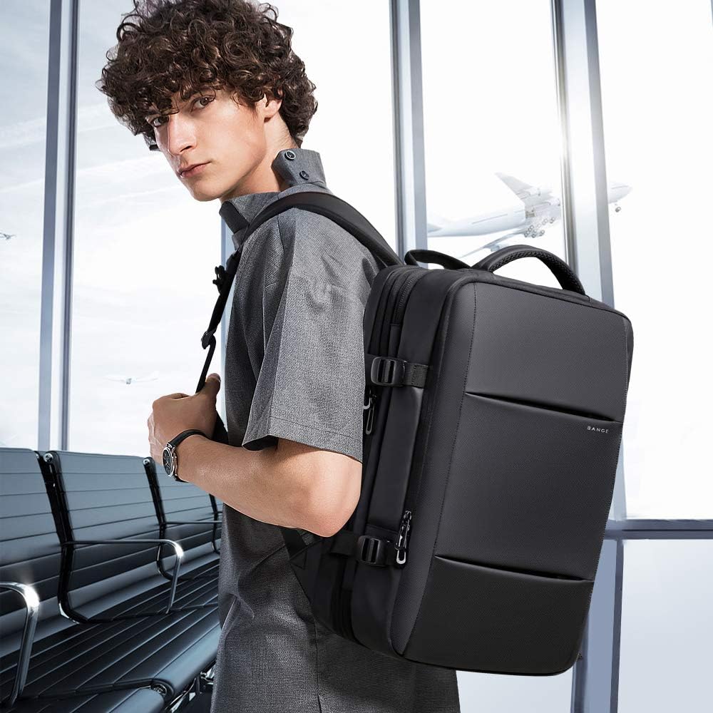 BANGE Reiserucksack, Handgepäck Rucksack Strapazierfähige Convertible Duffle Bag Fit für 17,3-Zoll-L