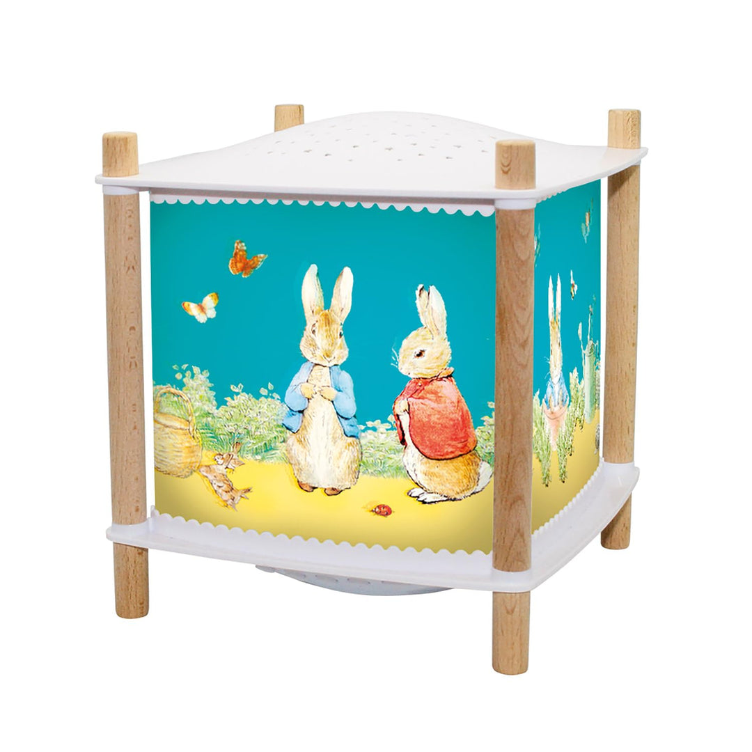 Trousselier 6260088 Magisches Nachtlicht mit Musik, Kinder Schlaflicht Peter Hase, Einschlafhilfe mi