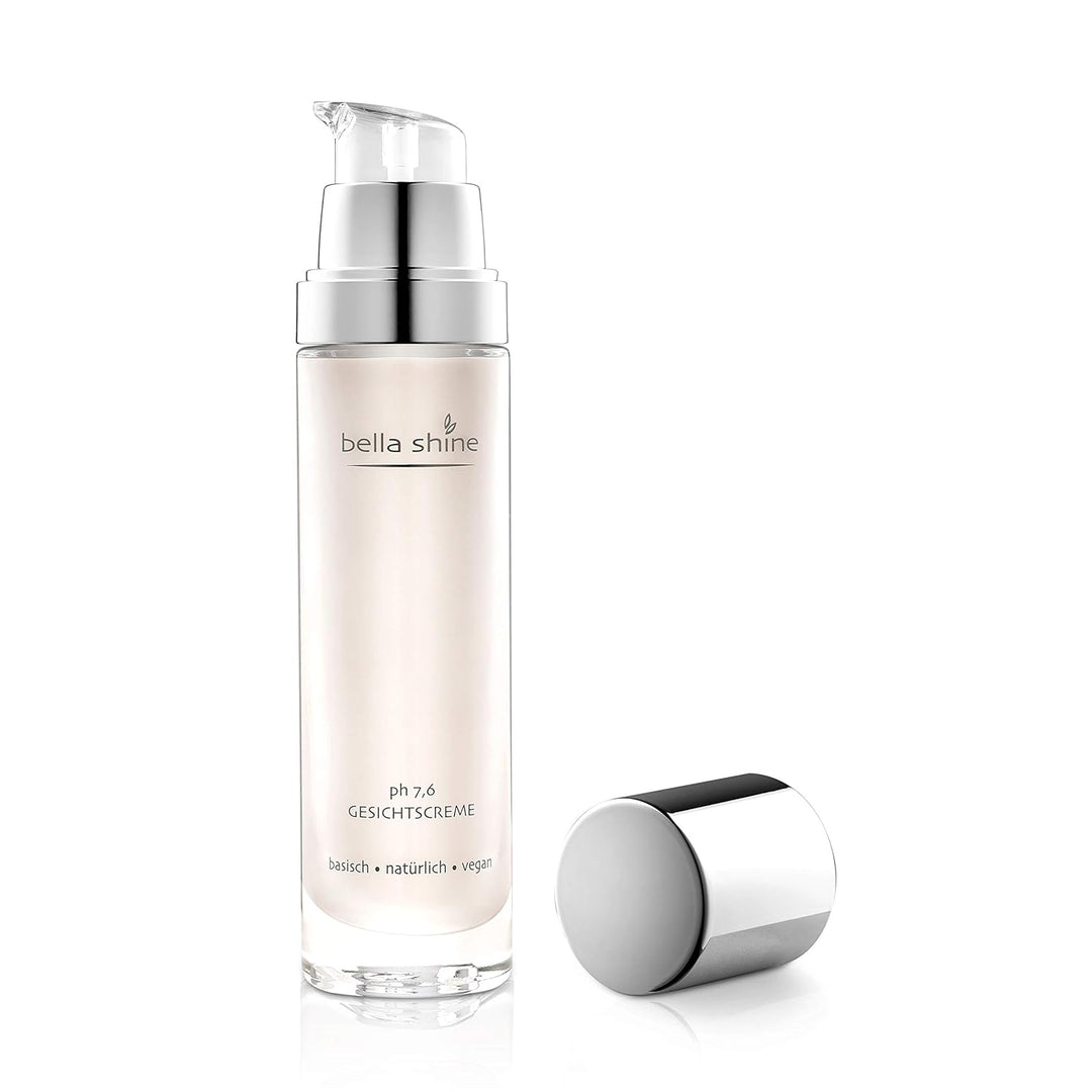 Bella Shine Gesichtscreme - Anti-Aging Creme für jeden Hauttyp, Feuchtigkeitscreme mit Mandelöl, She