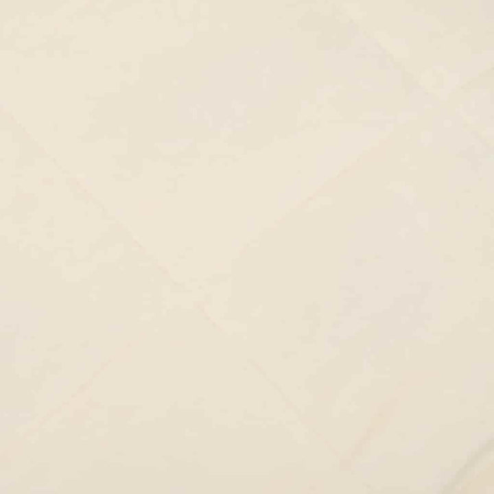 Gewichtsdecke Hellcreme 220x260 cm 15 kg Stoff, Bequemer Stoff, Hypoallergene Füllung, Gleichmässige
