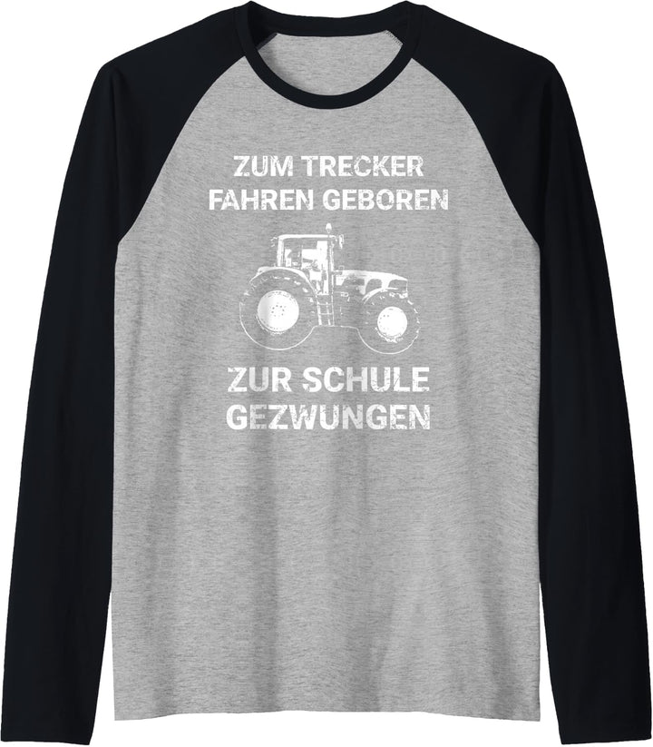 Landwirtschaft Trecker Landwirt Kind Traktor Sohn Kinder Raglan
