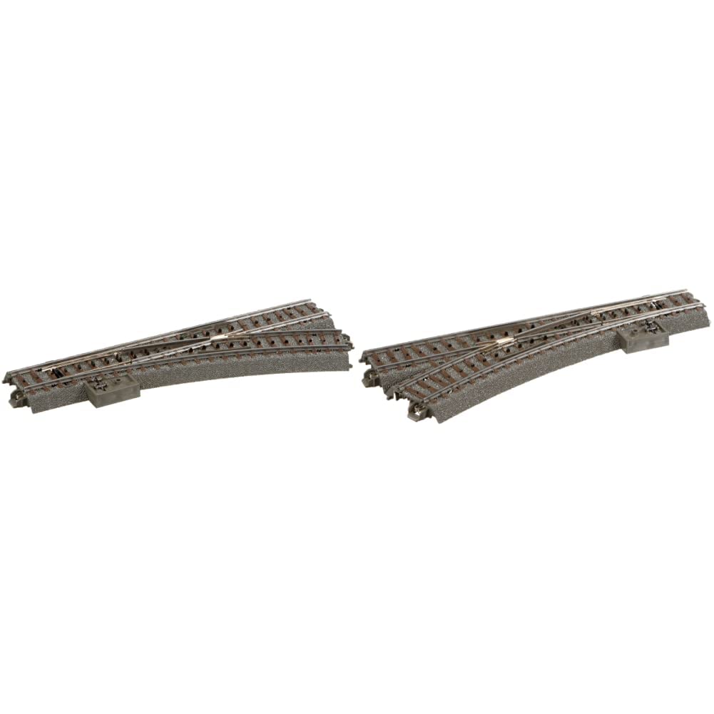 Märklin 24612 – Weiche rechts, C-Gleis, Spur H0 & 24611 – Weiche Links, C-Gleis, Spur H0 Bundle mit