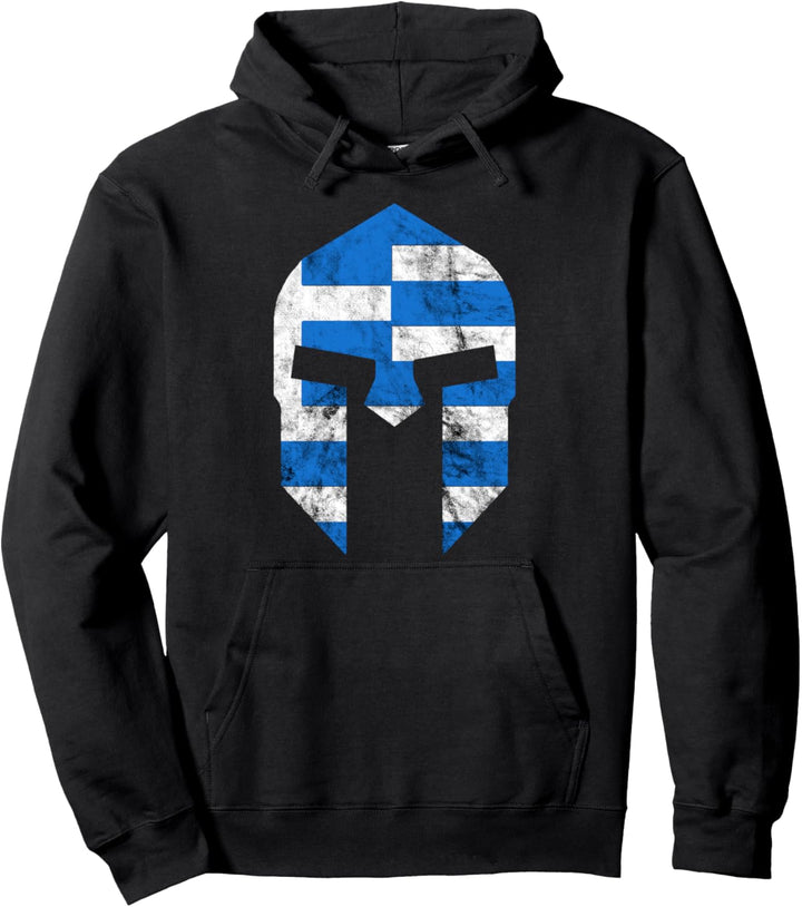 Griechischer Gladiatoren Spartaner Helm Griechenland Sparta Pullover Hoodie