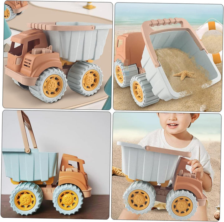 Yardwe Spielzeugbagger für Junge Mädchen zum Sandspiel Am Strand Leicht Tragbar Sicherem Kunststoff