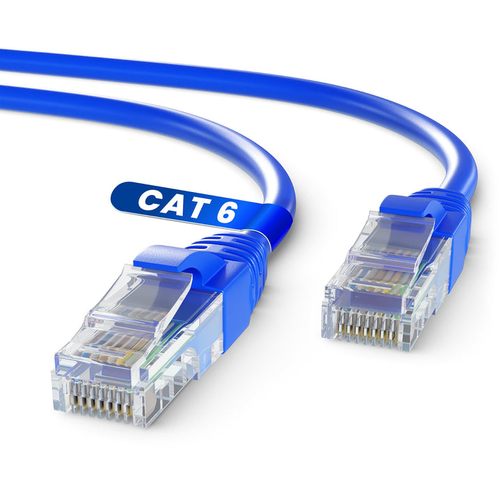 Mr. Tronic 75m Ethernet Netzwerkkabel, Cat 6 LAN Netzwerkkabel mit RJ45 Anschlüssen für schnelle &amp; z