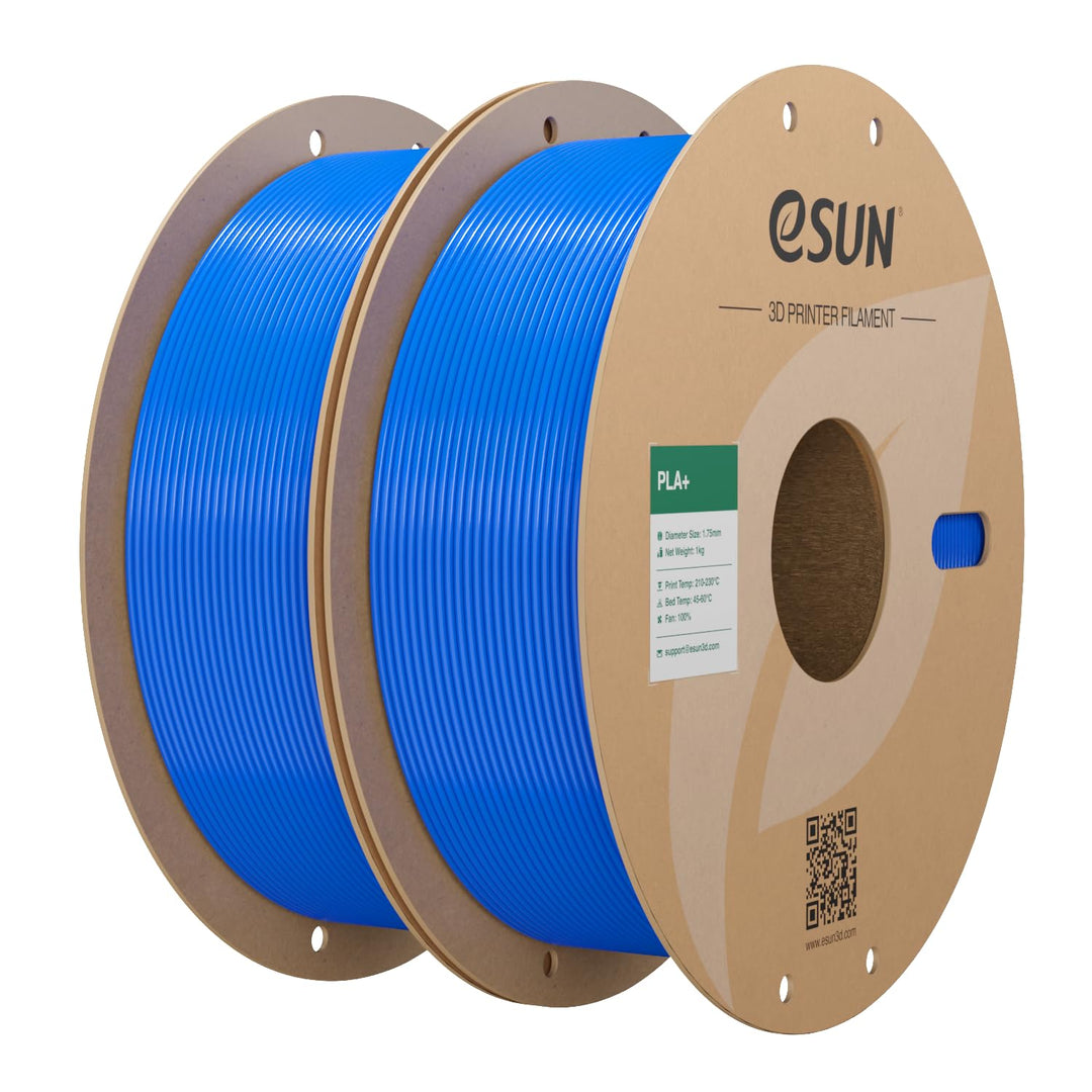 eSUN PLA+ Filament 1.75mm, 3D Drucker Filament PLA Plus, Massgenauigkeit +/- 0.03mm, 1KG pro Spule,