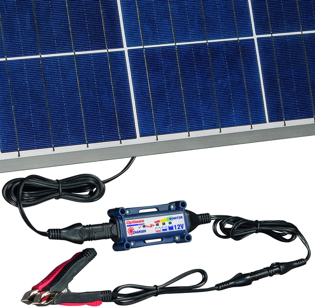 TecMate TM-523-8 OptiMATE 80W, SOLAR 80W, TM523-8, 80W Paneln 6-stufiges batterieschonendes Überwach