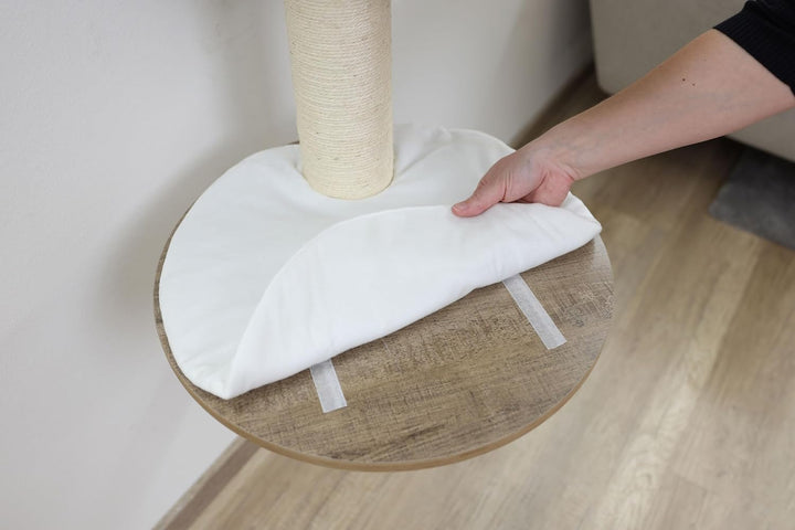 Kerbl Pet Wandkratzbaum Dinari, 45x45x177cm, braun/weiss