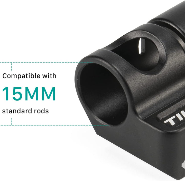 TILTA 15mm Rod Holder to Adapter 15mm Rutenhalter auf NATO-Adapter, 15mm Rutenhalter auf NATO-Adapte