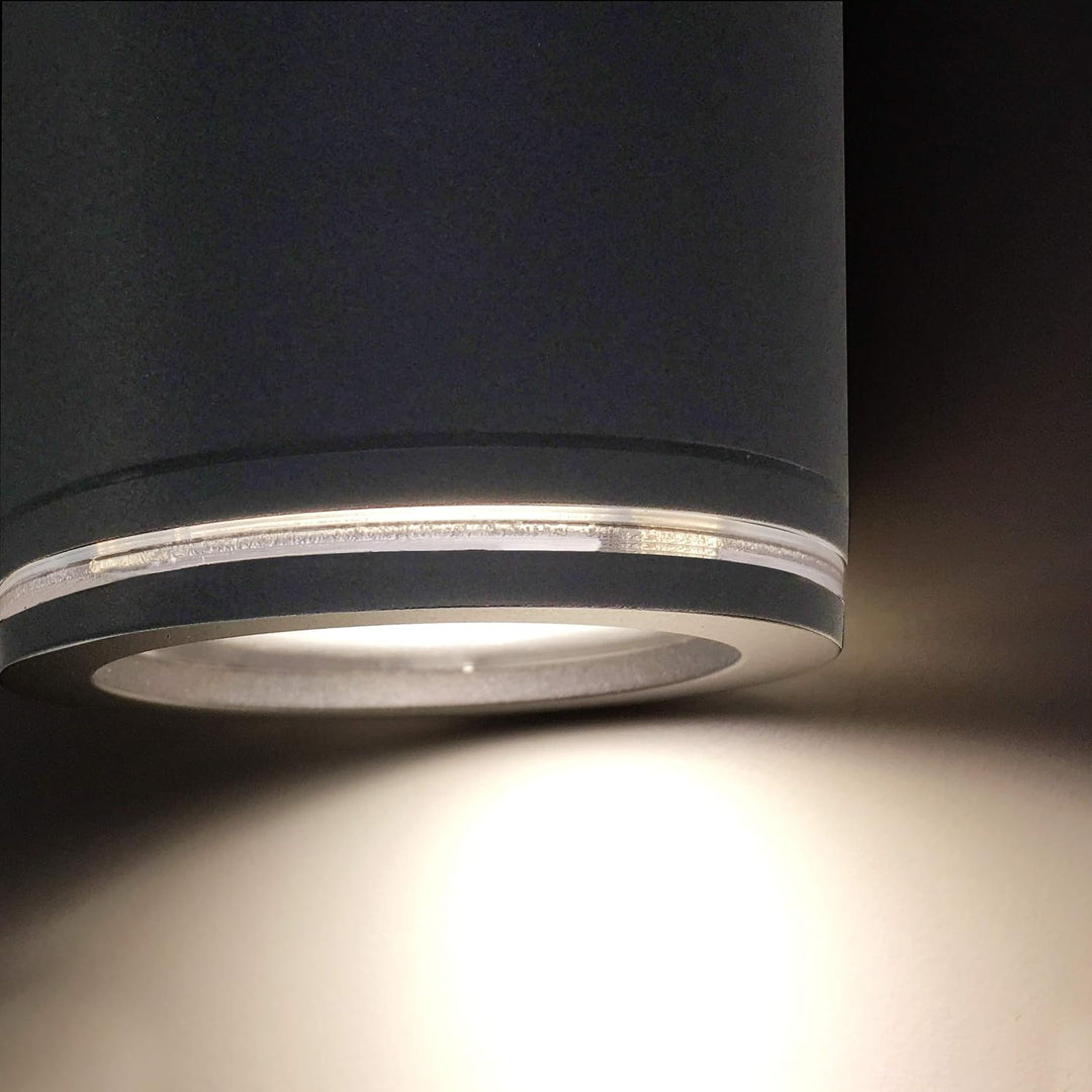 Steinel LED-Strahler Spot DUO SC anthrazit, mit 90° Bewegungsmelder, vernetzbar, per App bedienbar,