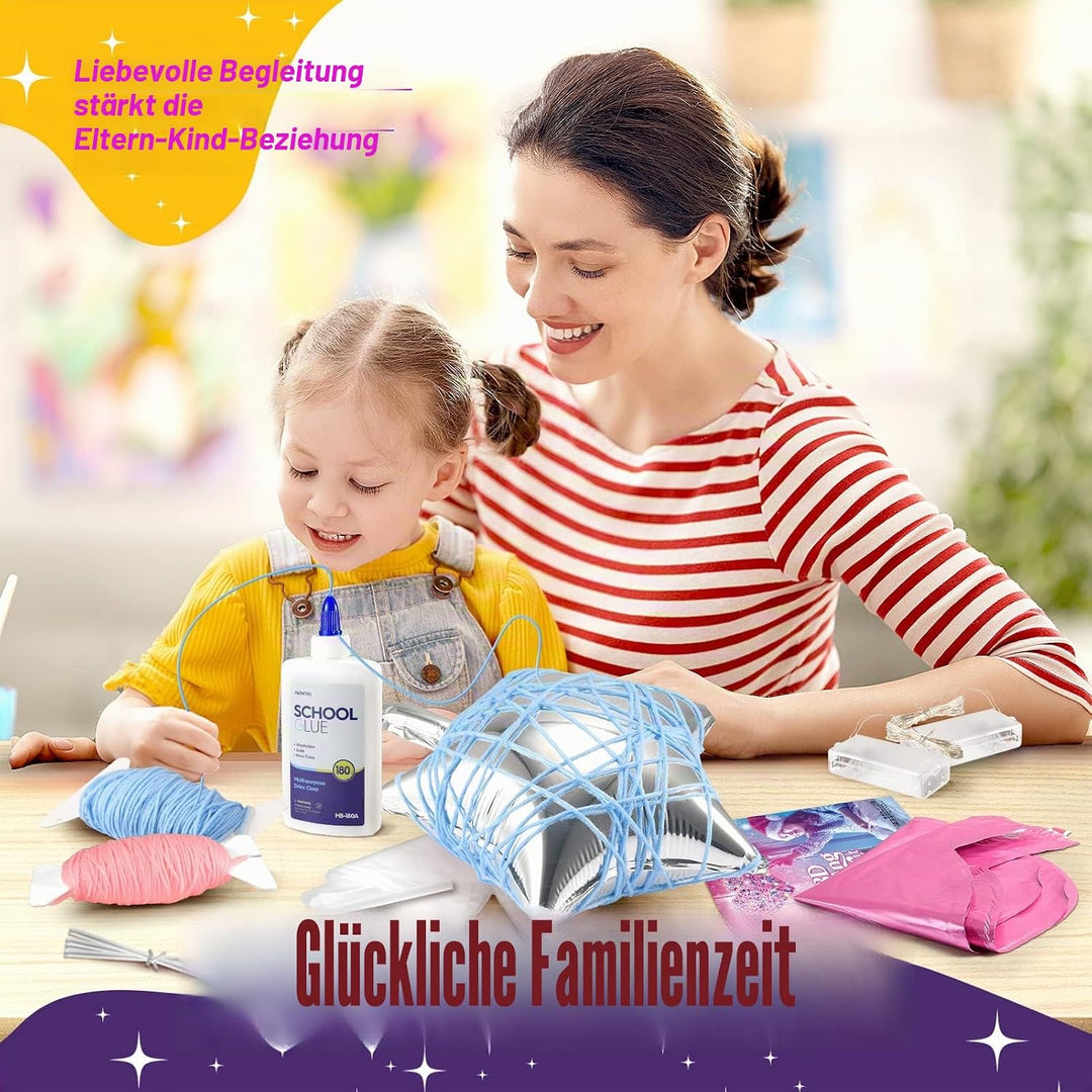 Tesoyzii Basteln Mädchen 8 9 10 11 12 Jahre, Geschenk Mädchen 8-12 Jahre 3D String Art Kit Spielzeug