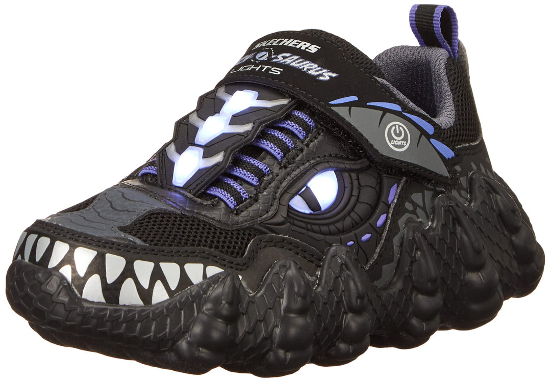 Skechers Jungen 400112l Bklm Sneaker 43 EU Black Charcoal Synthetic Textile Charcoal, 43 EU Black Ch