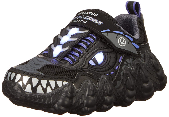 Skechers Jungen 400112l Bklm Sneaker 43 EU Black Charcoal Synthetic Textile Charcoal, 43 EU Black Ch