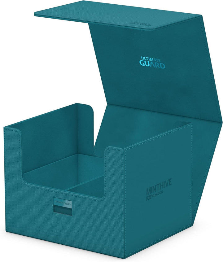 Ultimate Guard UGD011329 Minthive 30+ XenoSkin Petrolblau Kartenbox, Petrolblau