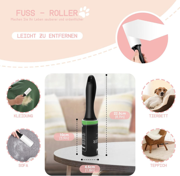 Myiosus Hundetreppe für Kleine Hunde, 2 Stufen Haustiertreppe 40cm Hoch Treppe Hund aus Schwamm, rut