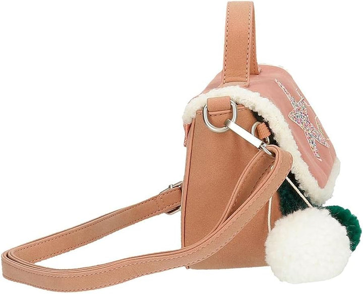 Enso Mädchen Shine Stars Gepck- Kuriertasche 20.5x16.5x6 cms Rosa, 20.5x16.5x6 cms Rosa