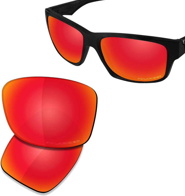 Saucer Premium Ersatzgläser für Oakley Jupiter Carbon OO9220 Sonnenbrillen High Definition - Fire Re