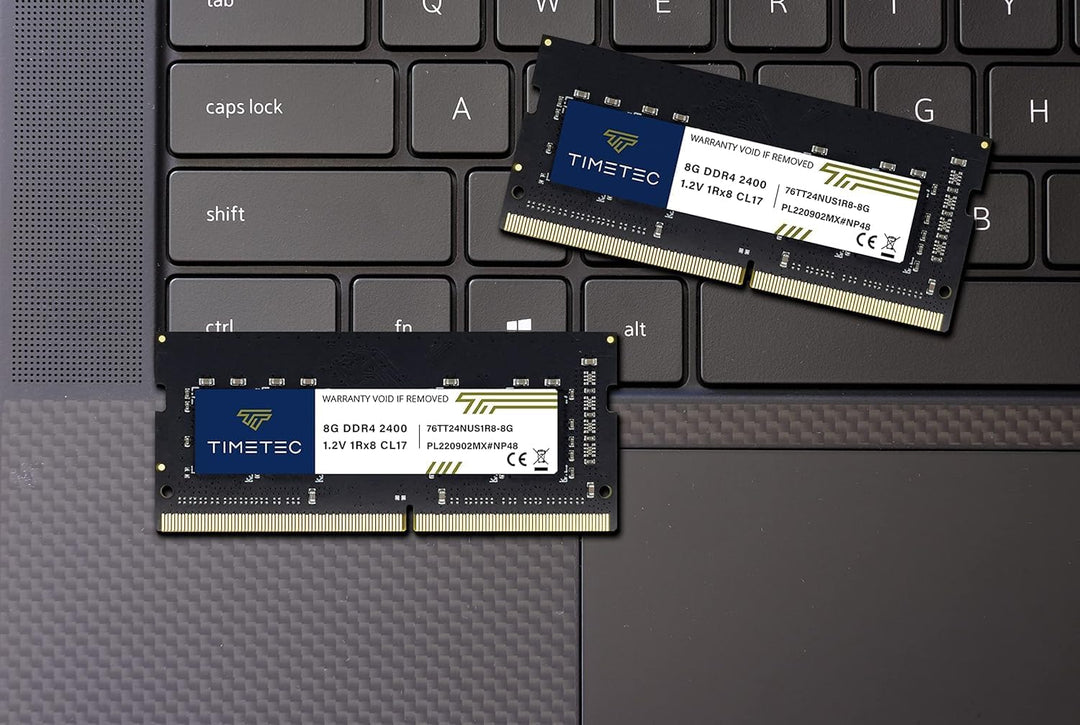 Timetec 16GB KIT (2x8GB) DDR4 2400MHz PC4-19200 Non-ECC Unbuffered 1.2V CL17 1Rx8 Single Rank 260 Pi