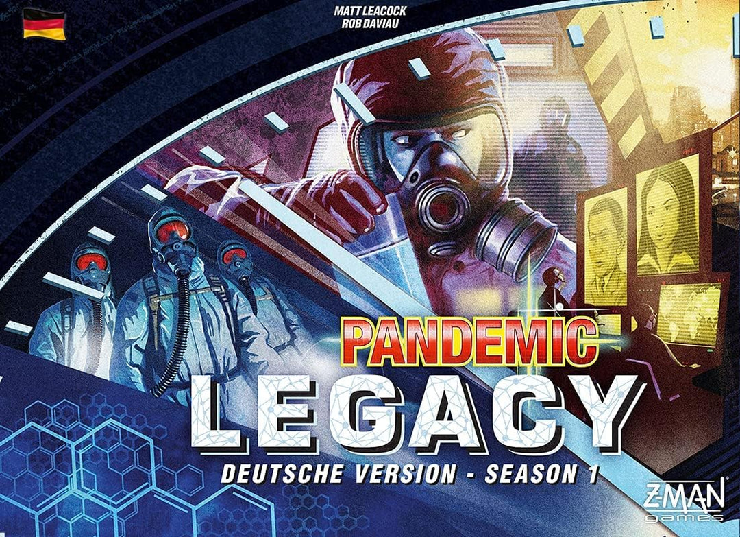 Asmodee | ZMan | Pandemic: Legacy – Season 1 (blau) | Nominiert zum Kennerspiel des Jahres 2016 | Br