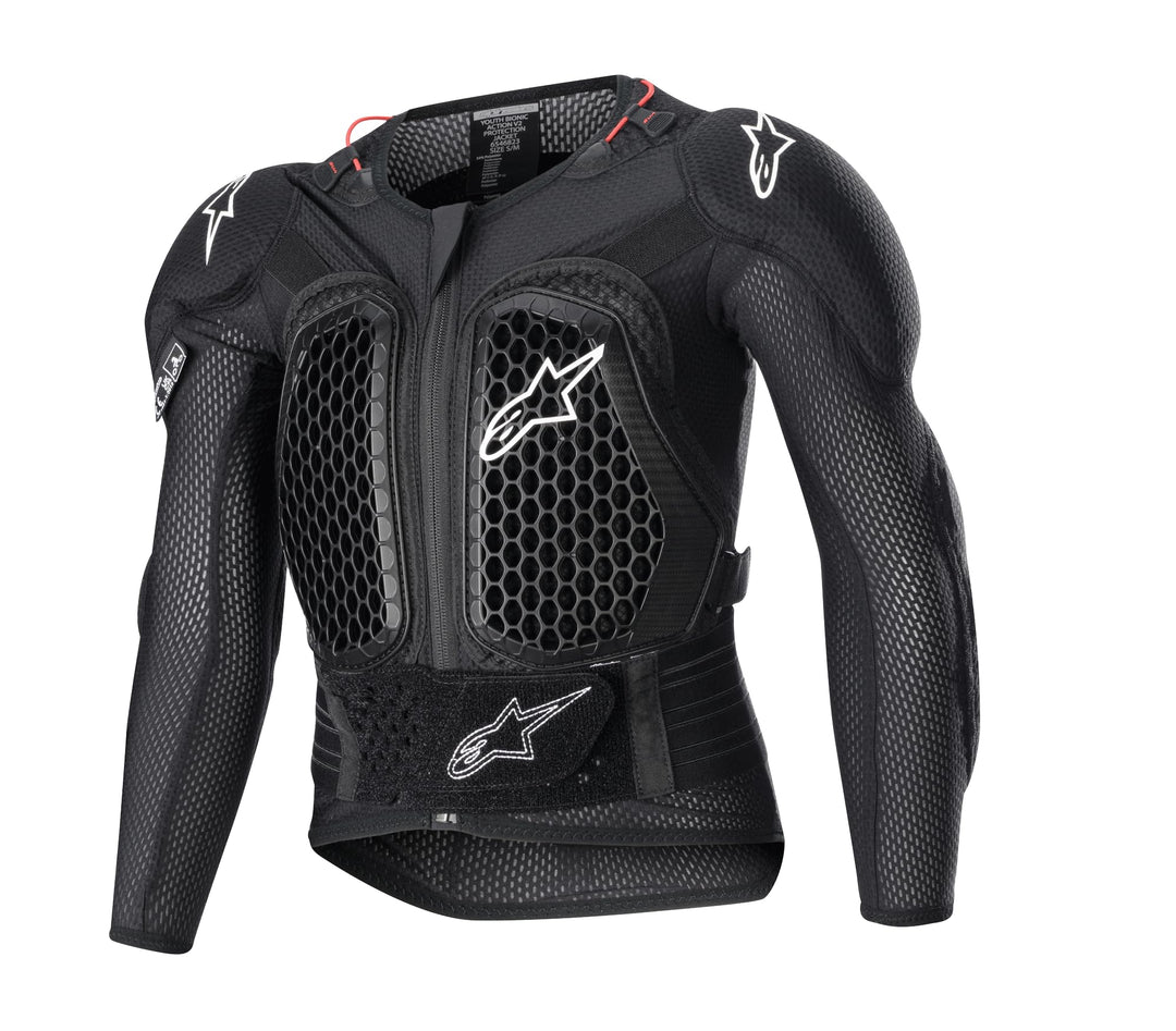 Alpinestars Kids Protektorjacke Bionic Action V2 Schwarz S-M Schwarz, S-M Schwarz