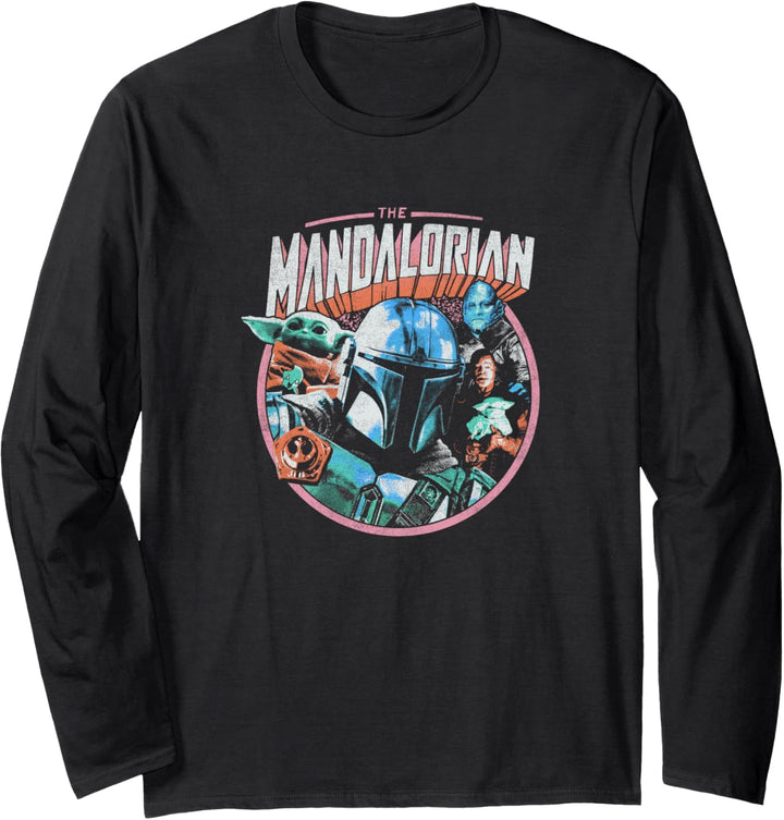 Star Wars: The Mandalorian Group Shot Pop Langarmshirt