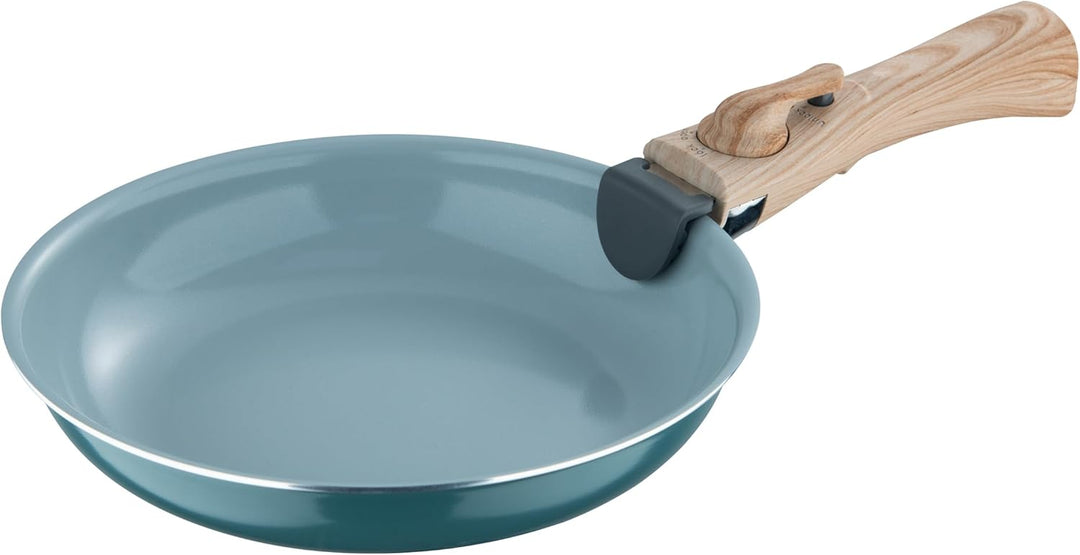 BERGNER CLICK&COOK - Set 4 Pzs Sartenes (18+20+24 cm) con Mango Desmontable - Aluminio Prensado Reci