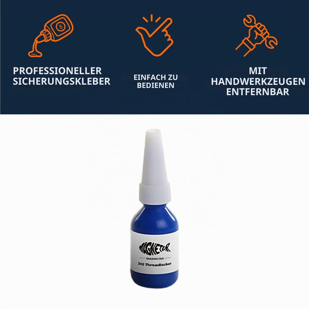 Magnetar - Magnetfischen Set - Einseitig 110kg Bergemagnet - Magnetangel Paket mit Topfmagnet/Seil/K