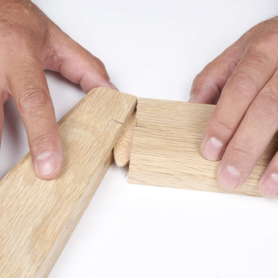 Trend 100 Stück Buchenholz Verbindungsplättchen (Nr. 10) für Holzbearbeitung, Tischlerei und Möbelba