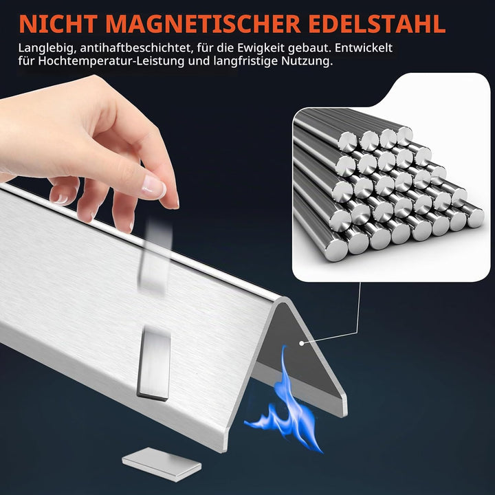 QuliMetal 7636 38,9CM Flavorizer Bar für Spirit E-310/320/330/315 (2013-Current), Spirit II E-310 S-